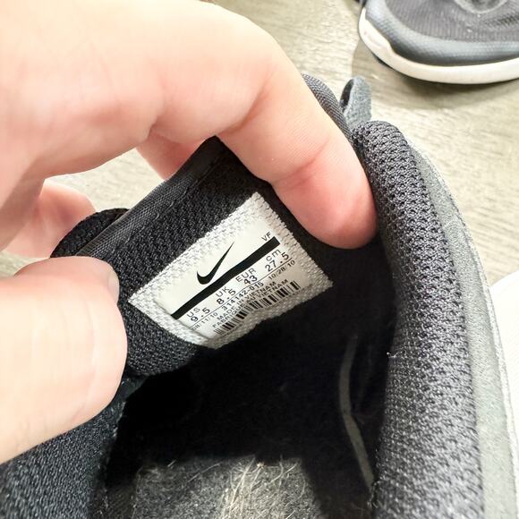 Nike Dunk Low 6.0 Black Gold Dart Sneakers 314142-015 Shoes Size 9.5 - Picture 8 of 9